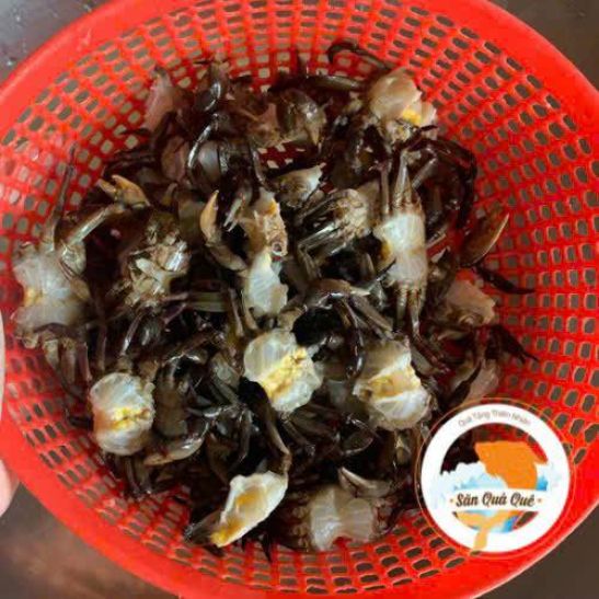 Cua đồng xay sạch