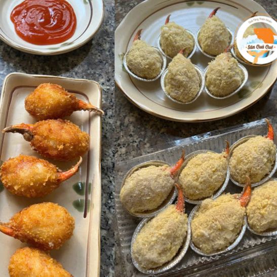 Phần càng cua bách hoa