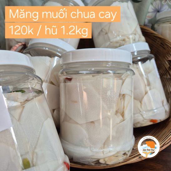 Măng Tây Nguyên muối chua