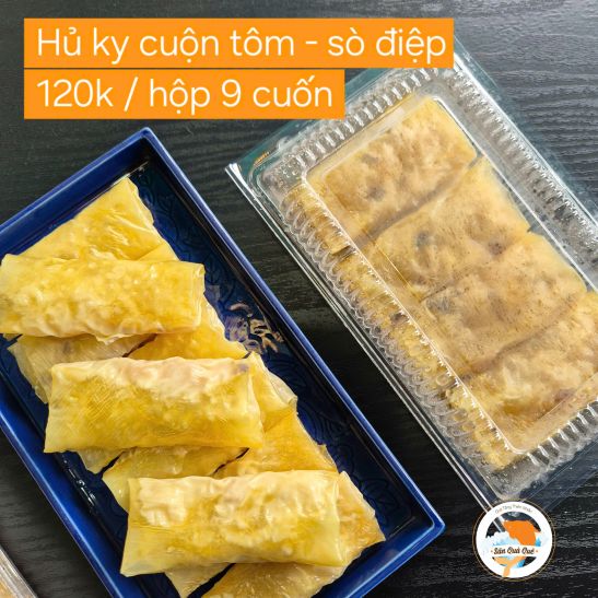 MÓN TÀU HŨ KY CUỘN TÔM TƯƠI 